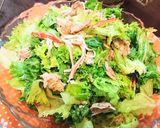 シンプル★サッパリ【水菜のツナ塩サラダ】作り方9写真