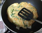 ニラとエノキと玉ねぎの野菜チヂミ作り方3写真