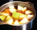 ズボラさんに簡単冬瓜の鶏挽肉あんかけ〜✨作り方4写真