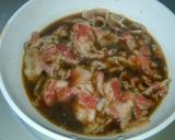 糖質カット、 ニラ入り肉豆腐の卵とじ作り方4写真