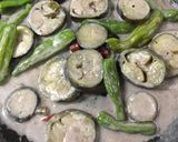 茄子とししとうのココナッツミルク煮作り方8写真