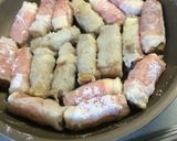 厚揚げの肉巻き 味噌味付作り方2写真