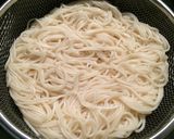 優しい〜♡梅肉とふわふわ卵の素麺作り方1写真