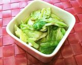 簡単おつまみ♡アンチョビキャベツ♡作り方4写真