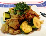 *豚肉とズッキーニのさっぱり炒め*作り方7写真