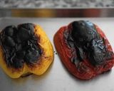 ドライマンゴーとパプリカのポン酢マリネ作り方1写真