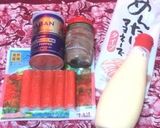 明太マヨとアンチョビの冷製パスタ作り方1写真