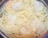 明太マヨとアンチョビの冷製パスタ作り方2写真