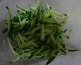 簡単♪ノンオイル和風味✿夏野菜で棒々鶏✿作り方9写真