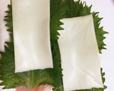 大葉とチーズ！ササミ包み作り方4写真