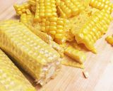 夏の薬膳　むくみ解消！トウモロコシご飯作り方3写真