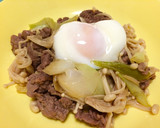 母のすき焼き風作り方5写真