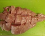 生姜塩味の美味しいとり唐揚げ♡作り方1写真