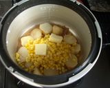 圧力鍋で簡単じゃがバターコーン♪作り方5写真