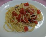 定番にフレッシュトマトのペペロンチーノ作り方10写真