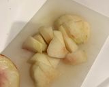 混ぜるだけ！超簡単 桃のサラダ作り方1写真