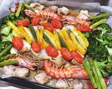 焼くだけ！野菜いっぱいアーリオオーリオ作り方7写真