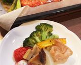 焼くだけ！野菜いっぱいアーリオオーリオ作り方8写真