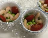 夏のおめかし前菜・海老と枝豆のゼリーよせ作り方5写真