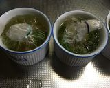 夏のおめかし前菜・海老と枝豆のゼリーよせ作り方6写真