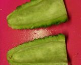 ゴーヤ下処理+保存作り方1写真
