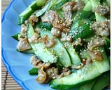 さっぱり☆豚肉トマト胡瓜のオイマヨ炒め★作り方11写真
