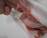 豚バラブロック照り焼き作り方2写真