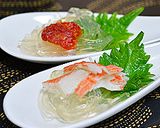 コンビニ食材で＊おつまみ～なところてん♪作り方2写真