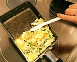 朝の定番☆ほうれん草卵焼き作り方4写真