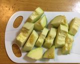 そうめん南瓜のゴマ和え作り方1写真