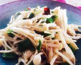 健康★ペペロンチーノ風de簡単野菜炒め♬作り方3写真