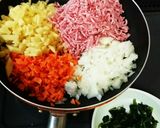 愛情♥&野菜たっぷり☆わが家のオムレツ作り方1写真