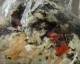 ２：１で、キャベツと海苔の常備菜作り方3写真