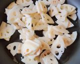 れんこんの海苔塩きんぴら作り方3写真