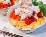 ☆オシャレにアレンジ！洋風親子丼☆作り方13写真