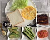 ♡♡ 鰻とアボカドの、わんぱくサンド♡♡作り方1写真