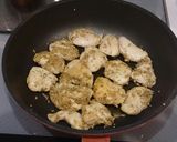 鶏ささ身の胡麻海苔チーズ焼き作り方3写真