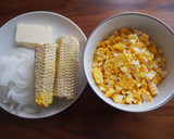 とうもろこしの冷たいスープ・冷製！簡単！作り方1写真