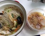 100円以下料理！#13素麺ラーメン春雨作り方6写真