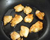 バルサミコ酢で酢鶏風♪作り方4写真