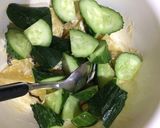 簡単！じゃがいもときゅうりの塩昆布サラダ作り方3写真