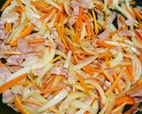 ベーコン入り野菜たっぷりサラダスパゲティ作り方6写真