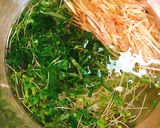 薬味たっぷり！梅おろしの冷しゃぶサラダ作り方2写真