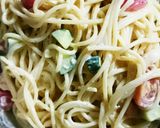 夏野菜とササミのスタミナ冷製パスタ☆作り方10写真