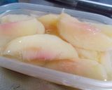 白桃のコンポート(砂糖煮)♡作り方4写真