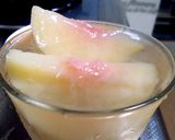 白桃のコンポート(砂糖煮)♡作り方5写真