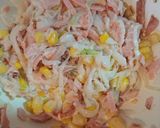 簡単惣菜パン☆オニオンハムコーンパン★作り方6写真