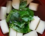 はんぺんと三つ葉のお吸い物作り方3写真