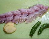 簡単!鯖の生姜ししとう辛味噌煮作り方1写真