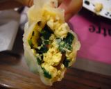 これもイイかも！ニラ玉餃子作り方3写真